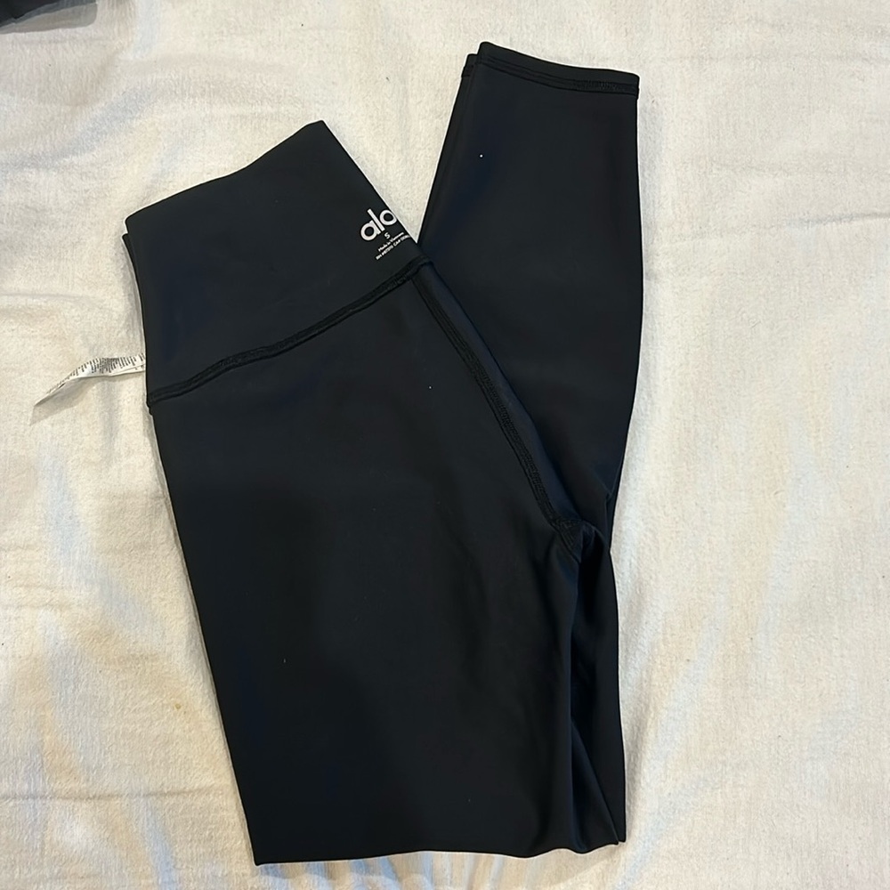 Black alo skinny leggings